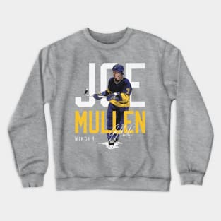 Joe Mullen St. Louis Bold Crewneck Sweatshirt